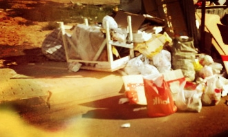 Вывоз мусора контейнером 8 м3 в Раменском