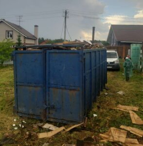 Заказать контейнер для вывоза мусора в Чехове