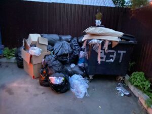 Цены на вывоз мусора в Ступино